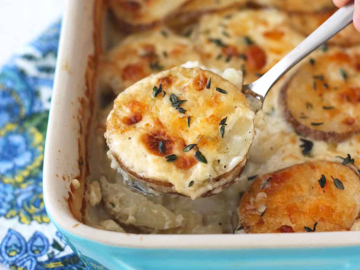 Easy Toaster Oven Potatoes Au Gratin: Perfect For Two