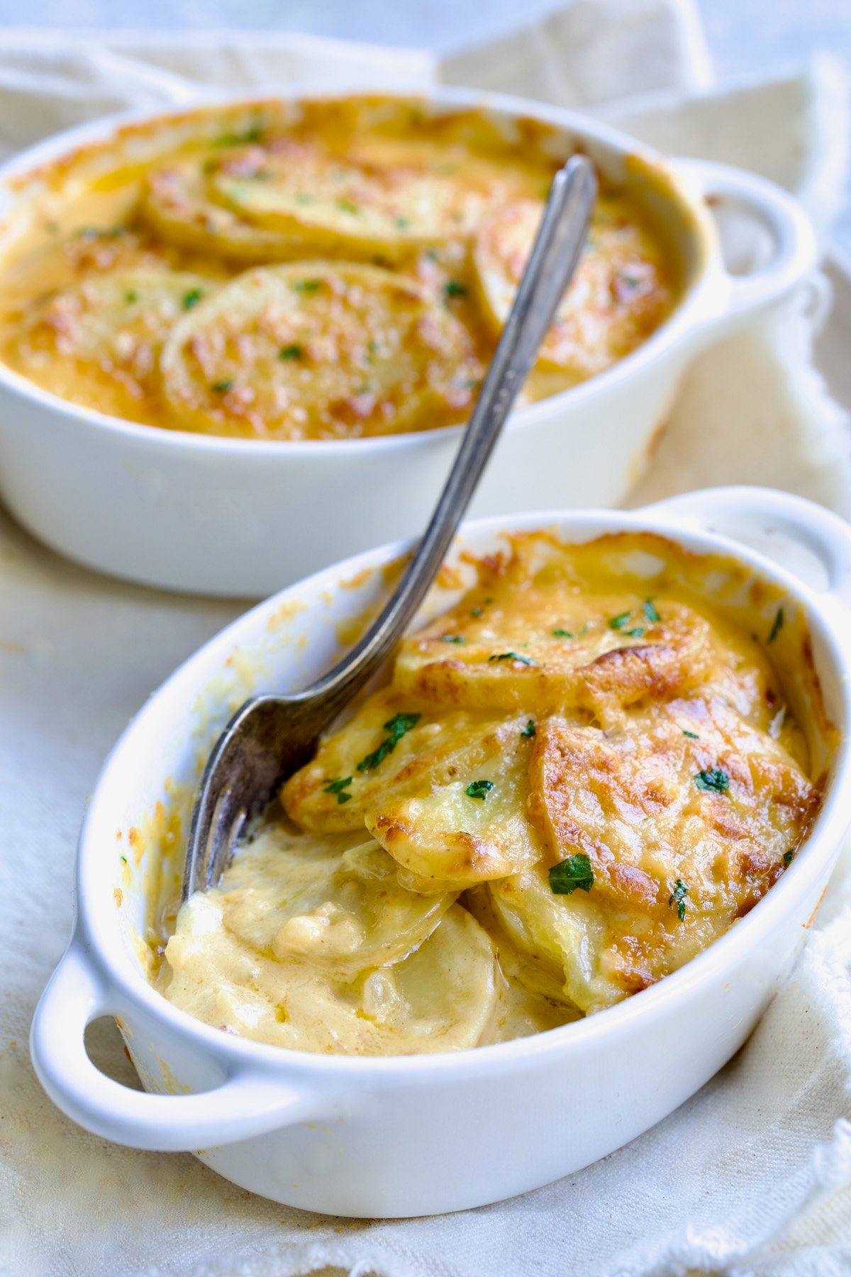 Perfect Au Gratin Potatoes For Two: Classic Simple Recipe